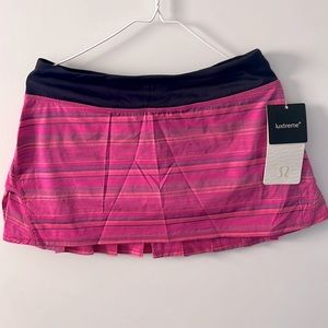 NWT- Lululemon luxtreme  run pacesetter skirt
